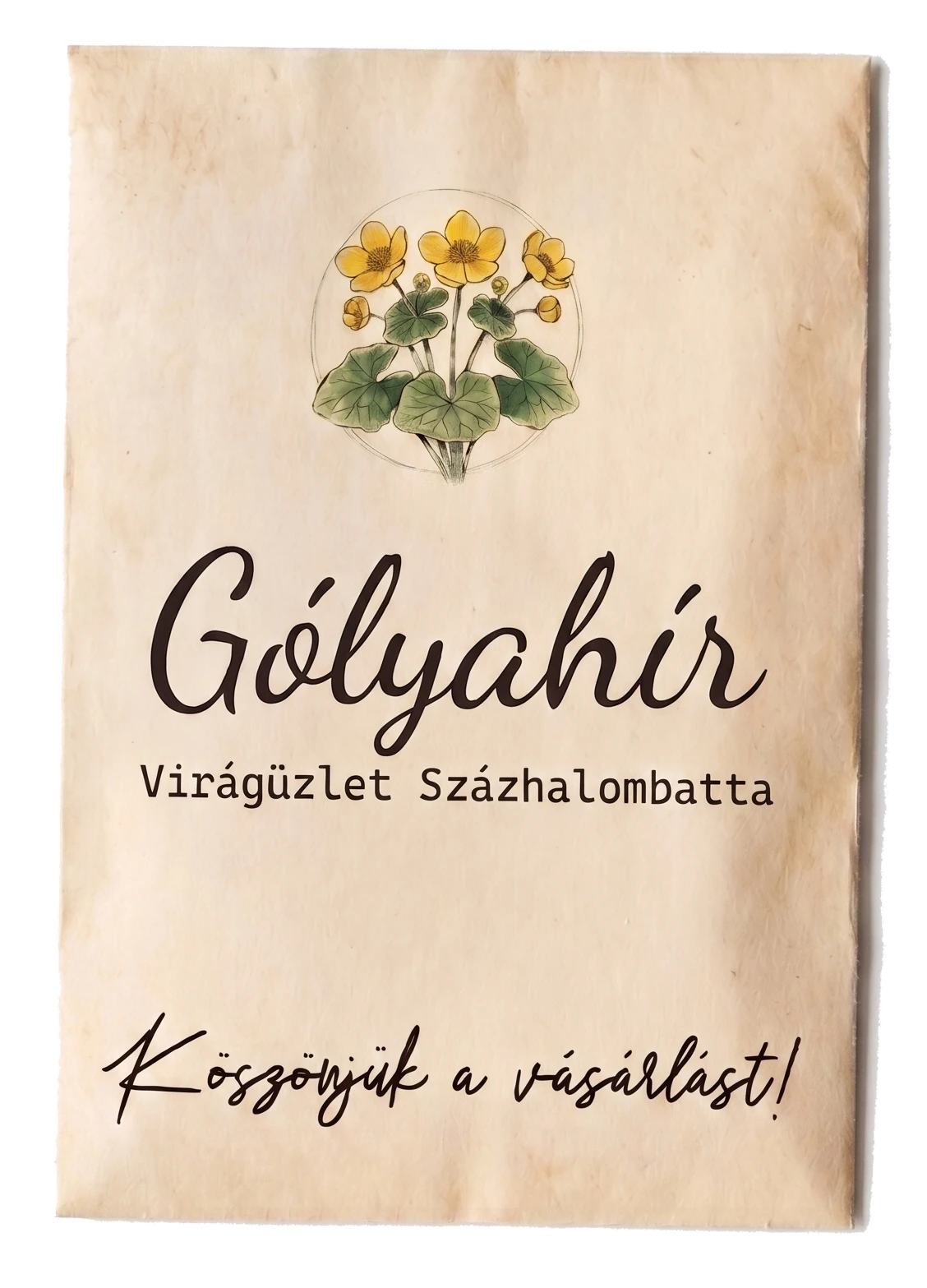 Gólyahír Virágüzlet, Százhalombatta megrendelt virágmag csomagja